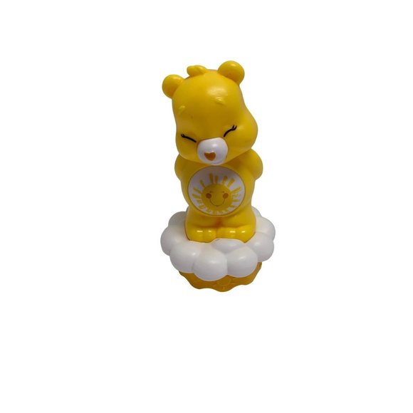 TCFC 2003 Care Bears Burger King Funshine Figure Pedistal 4 in Tall Yellow Sunsh - Picture 2 of 4